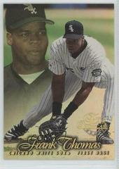 Frank Thomas [Row 1] Baseball Cards 1997 Flair Showcase Prices