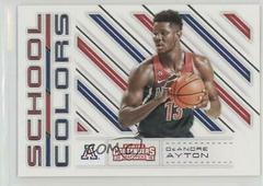 Deandre Ayton Basketball Cards 2018 Panini Contenders Draft Picks School Colors Prices