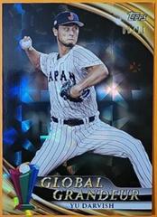 Yu Darvish [Black Difractor] #GG-8 Baseball Cards 2023 Topps World Classic Global Grandeur Prices