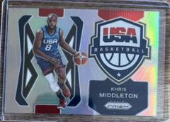 Khris Middleton [Silver Prizm] #5 Basketball Cards 2021 Panini Prizm USA Prices