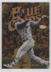 Alex Bregman [Gold] Baseball Cards 2019 Topps Finest Blue Chips Prices