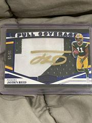 Jayden Reed [Autograph] Football Cards 2023 Panini Plates and Patches Full Coverage Prices