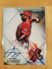 Alexander Ramirez Baseball Cards 2021 Bowman Sterling Prospect Autographs Prices