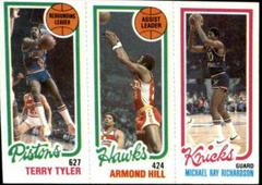Tyler, Hill, Richardson Basketball Cards 1980 Topps Prices