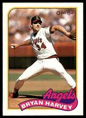 Bryan Harvey #287 Baseball Cards 1989 O Pee Chee Prices