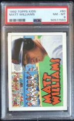 Matt Williams #60 Baseball Cards 1992 Topps Kids Prices