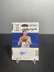 T. J. McConnell [Gold] Basketball Cards 2021 Panini Contenders Contenders Autographs Prices