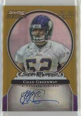 Chad Greenway [Autograph Refractor] Football Cards 2006 Bowman Sterling Prices