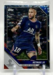 Neymar Jr [Icy Black] Soccer Cards 2021 Topps UEFA Champions League Prices