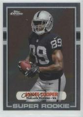 Amari Cooper Football Cards 2015 Topps Chrome 1989 Super Rookie Prices
