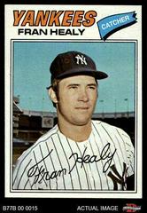 Fran Healy Baseball Cards 1977 Burger King Yankees Prices