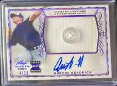 Austin Hendrick [Purple] #PA-AH1 Baseball Cards 2020 Leaf Trinity Patch Autographs Prices