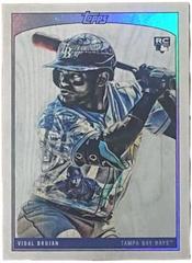 Vidal Brujan [Silver Rainbow Foil] #2 Baseball Cards 2022 Topps X Lauren Taylor Prices