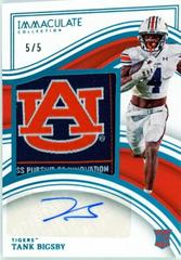 Tank Bigsby #27 Football Cards 2023 Panini Immaculate Signature Patch Rookie Prices