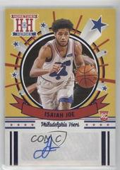 Isaiah Joe [Blue] #HH-ISJ Basketball Cards 2020 Panini Chronicles Hometown Heroes Rookie Autographs Prices