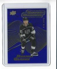 Brandt Clarke [Sapphire] Hockey Cards 2022 Upper Deck Smooth Grooves Prices