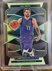Luka Doncic [Green] #1 Basketball Cards 2019 Panini Obsidian Prices