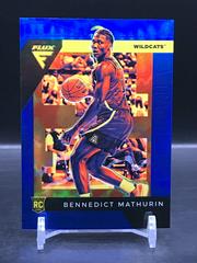Bennedict Mathurin [Blue] Basketball Cards 2022 Panini Chronicles Draft Picks Flux Prices