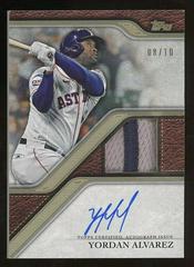 Yordan Alvarez Baseball Cards 2024 Topps Reverence Autograph Patch Prices