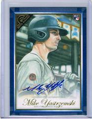 Mike Yastrzemski [Autograph Blue] Baseball Cards 2019 Topps Gallery Prices