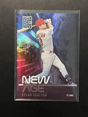 Dylan Carlson #NA-9 Baseball Cards 2022 Panini Capstone New Age Prices