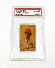 Eddie Rousch [Hand Cut Roush] #29 Baseball Cards 1920 W516 1 Prices
