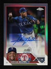 Adrian Beltre Baseball Cards 2023 Topps Chrome Update Legend Autographs Prices