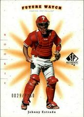 Johnny Estrada #121 Baseball Cards 2001 SP Authentic Prices