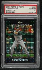 Jonny Gomes [Xfractor] #126 Baseball Cards 2007 Topps Chrome Prices