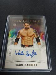 Wade Barrett [Gold] #OA-WBT Wrestling Cards 2022 Panini Chronicles WWE Origins Autographs Prices