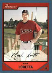 Mark Loretta #32 Baseball Cards 2007 Bowman Prices