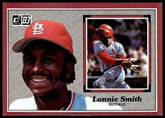 Lonnie Smith #34 Baseball Cards 1983 Donruss Action All Stars Prices