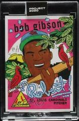 Bob Gibson #84 Baseball Cards 2020 Topps Project 2020 Prices