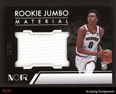 Peyton Watson #RJM-PYW Basketball Cards 2022 Panini Noir Rookie Jumbo Material Prices