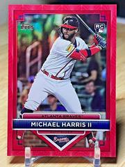 Michael Harris II [Red] Baseball Cards 2023 Topps Flagship Collection Prices