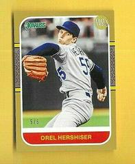Orel Hershiser [Press Proof] Baseball Cards 2021 Panini Donruss Prices