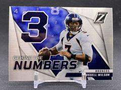 Russell Wilson #BN-RW Football Cards 2022 Panini Zenith Behind the Numbers Prices
