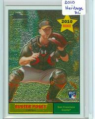 Buster Posey Baseball Cards 2010 Topps Heritage Chrome Prices