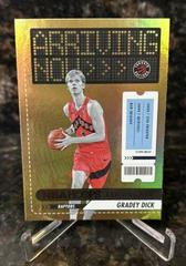 Gradey Dick [Holo] #2 Basketball Cards 2023 Panini Hoops Arriving Now Prices