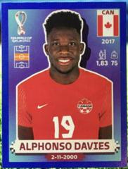 Alphonso Davies #CAN12 Soccer Cards 2022 Panini World Cup Qatar Stickers Prices