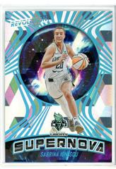 Sabrina Ionescu [Cubic] #4 Basketball Cards 2022 Panini Revolution WNBA Supernova Prices