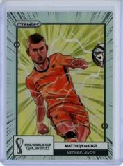 Matthijs de Ligt #13 Soccer Cards 2022 Panini Prizm World Cup Manga Prices