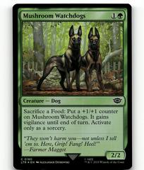 Mushroom Watchdogs [Foil] #180 Magic Lord of the Rings Prices