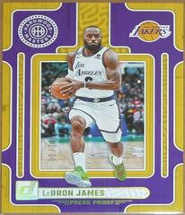 LeBron James [Gold] #8 Basketball Cards 2023 Panini Donruss Hardwood Masters Prices