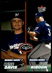 Kane Davis/Paul Rigdon Baseball Cards 2001 Ultra Prices
