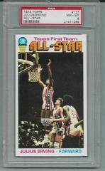 Julius Erving All-Star Basketball Cards 1976 Topps Prices