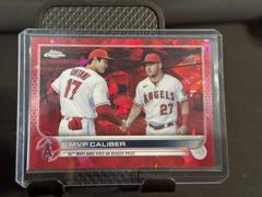 MVP Caliber [Red] #US115 Baseball Cards 2022 Topps Chrome Update Sapphire Prices