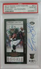 Geno Smith [Throwing Autograph] #211 Football Cards 2013 Panini Contenders Prices