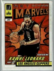 Kawhi Leonard Basketball Cards 2021 Panini Donruss Net Marvels Prices