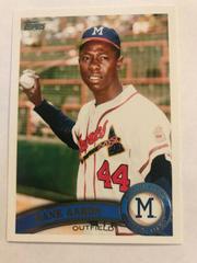 Hank Aaron Baseball Cards 2011 Topps Update Prices
